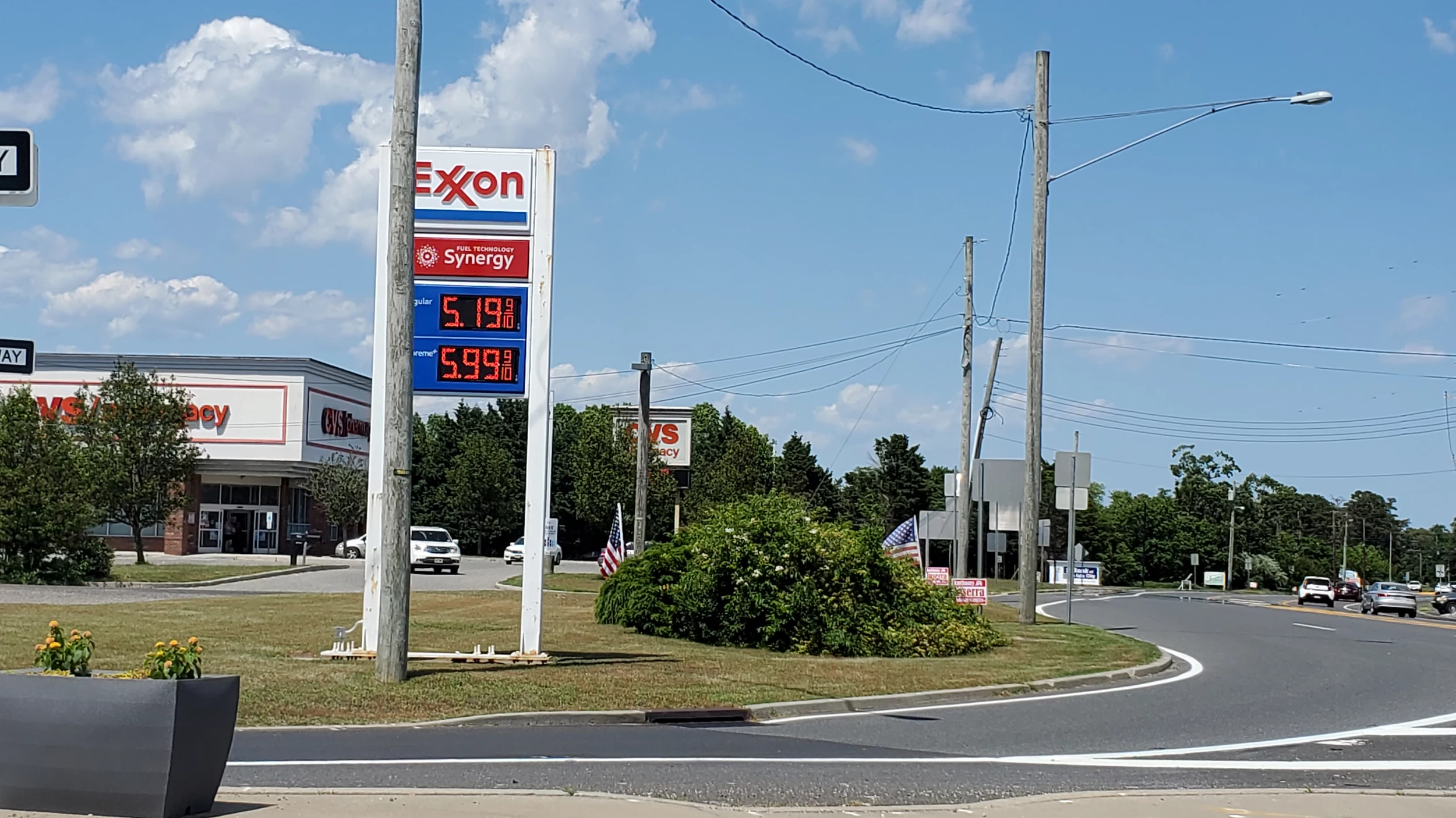 $5.19 gas in Cape May County NJ in June 2022 - Photo: Chris Coleman