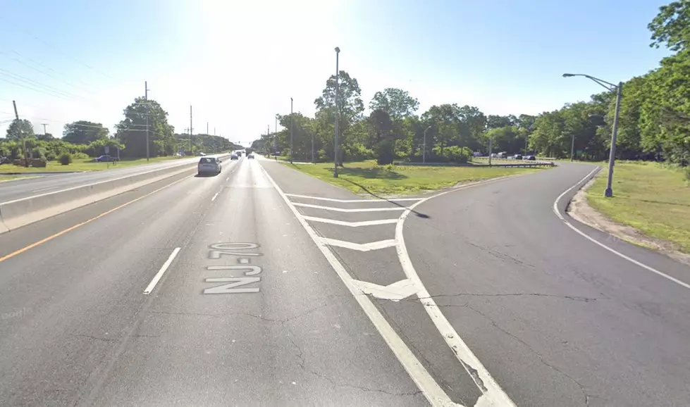 Eastbound Route 70 at New Hampshire Avenue in Lakewood NJ - Photo: Google Maps